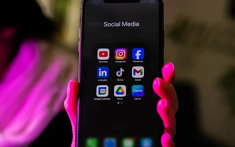 Smartphone with shopping apps on screen